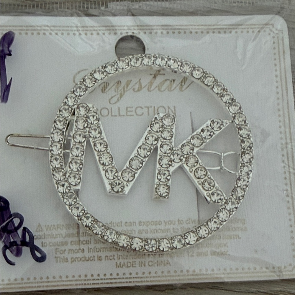 Silver Hair Clip